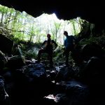 洞窟體驗、富士山熔岩洞窟探險
