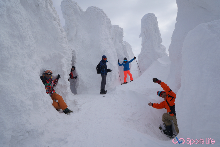 青森八甲田山滑雪