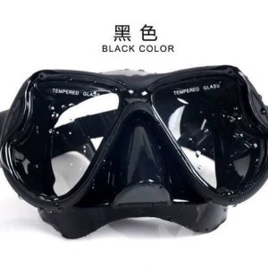 夏季浮潛、蛙鏡與呼吸管套裝｜黑色款