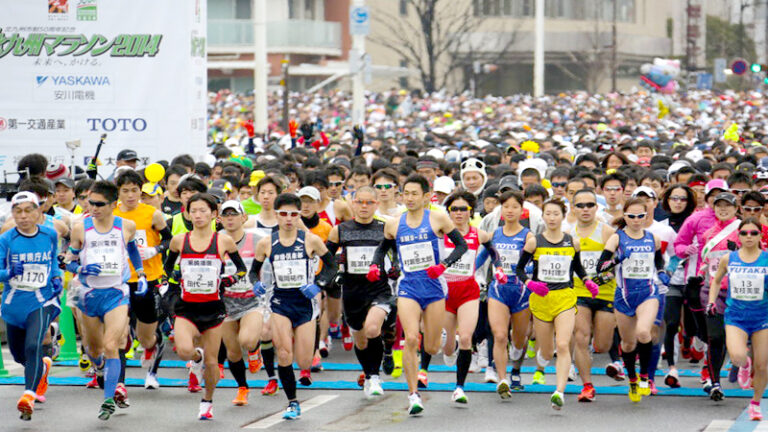 日本【2027北九州馬拉松】參賽權＋2晚住宿｜小倉城壯麗開跑、關門海峽觀覽