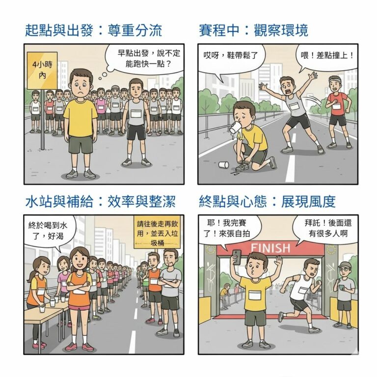 馬拉松禮儀指南
