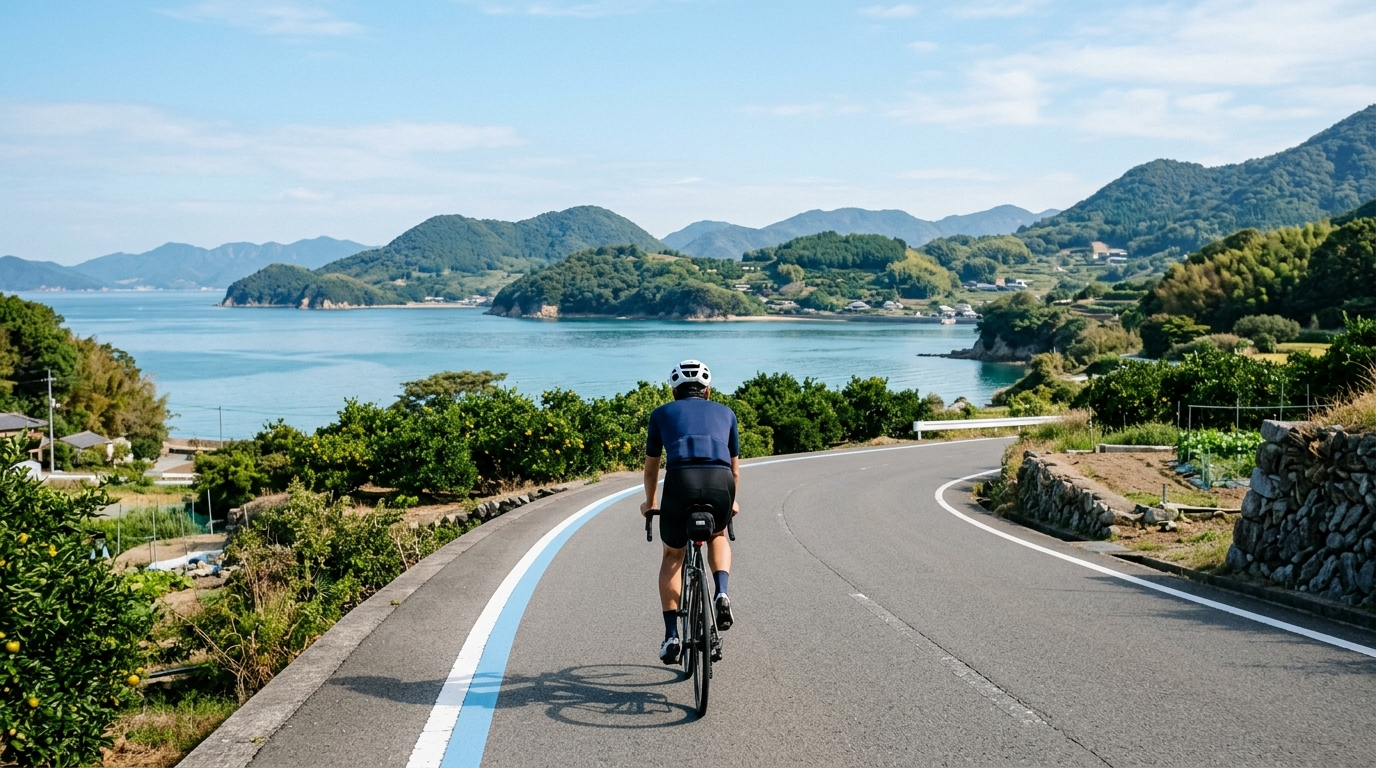 愛媛全縣單車路網：四大區域騎行道，不只有島波海道