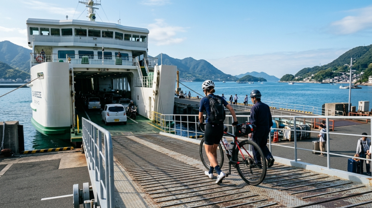 日本單車搭乘渡輪旅行指南：各大航線免拆車單車登船SOP、船上綁紮固定與跳島運動旅遊全解析