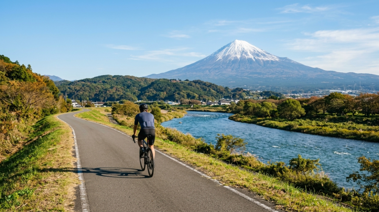 靜岡伊豆狩野川單車道攻略：富士山倒影、修善寺溫泉與駿河灣山海慢遊指南